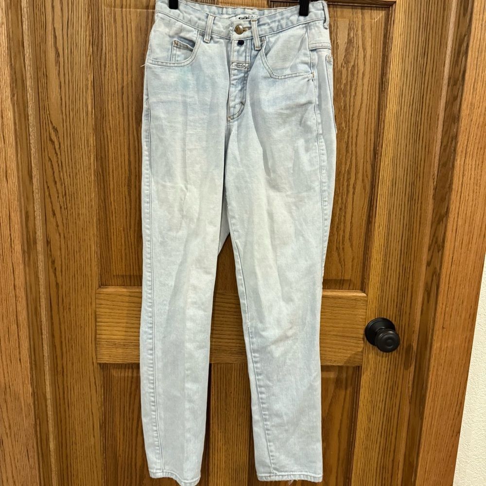 Light Wash Vintage Marithé Girbaud Francois Jeans. Size 5/6